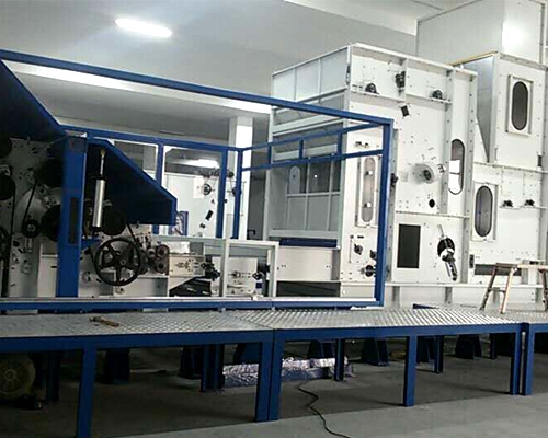 Three-roller cotton mixer